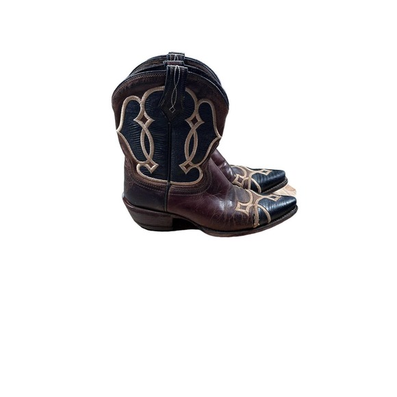 Ariat Shoes - Ariat Women's 9B Nova Sassy Cowboy Boot Brown Cocoa Lizard Print Western Country